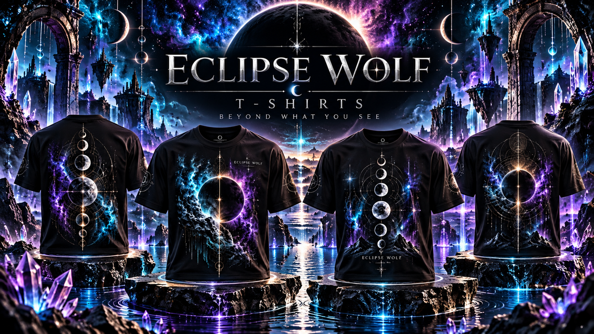 Eclipse Wolf - T-Shirts